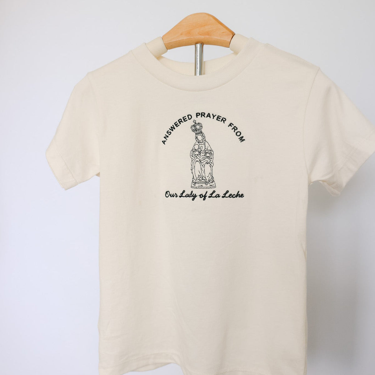 Answered Prayer Embroidered Toddler Tee