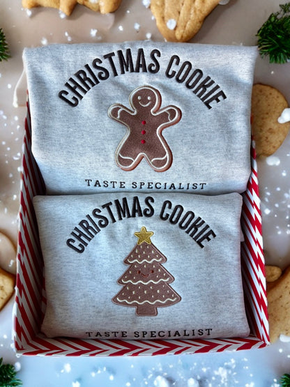 Christmas Cookie “Taste Specialist” Sweatshirt – Choose Your Cookie