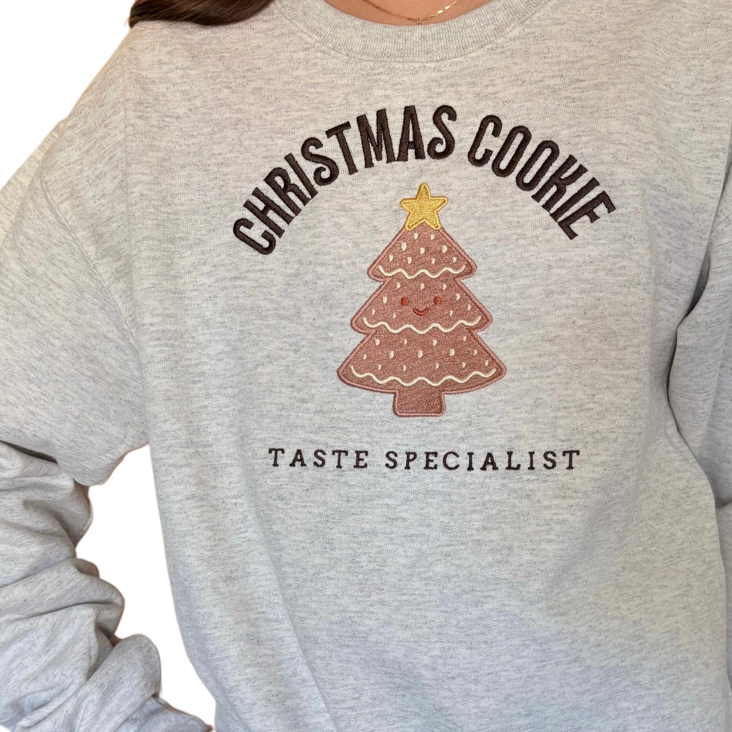 Christmas Cookie “Taste Specialist” Sweatshirt – Choose Your Cookie