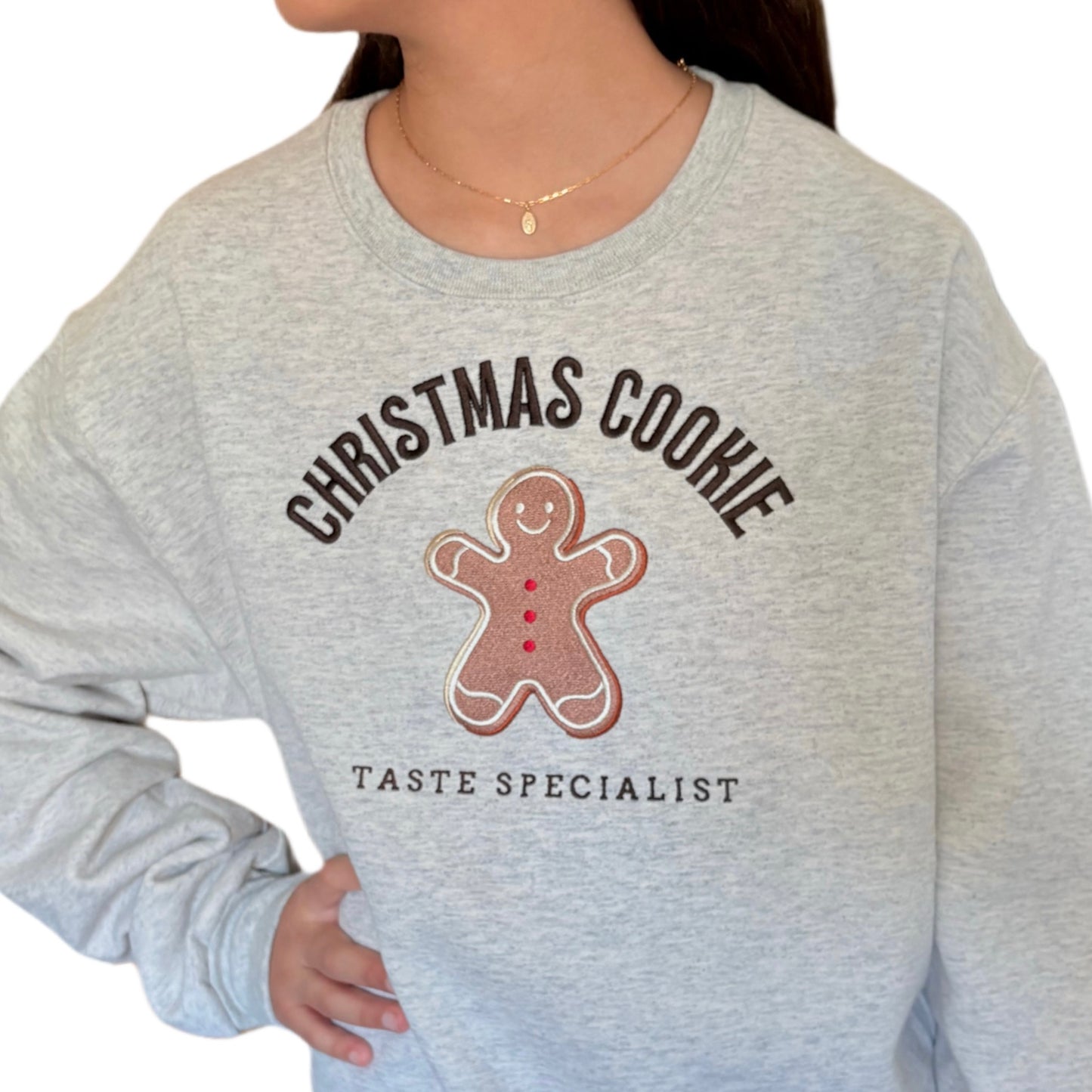 Christmas Cookie “Taste Specialist” Sweatshirt – Choose Your Cookie