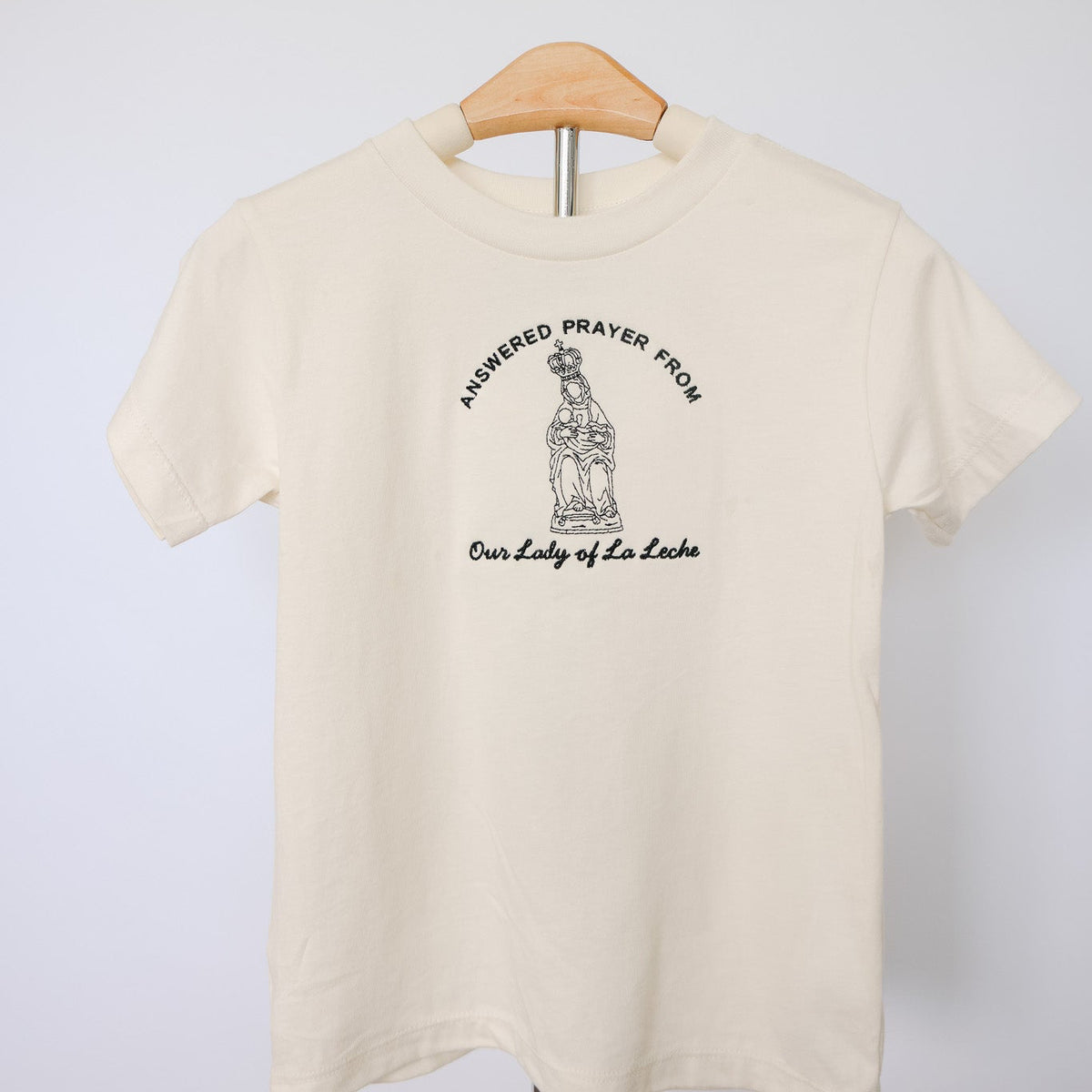 Answered Prayer Embroidered Toddler Tee