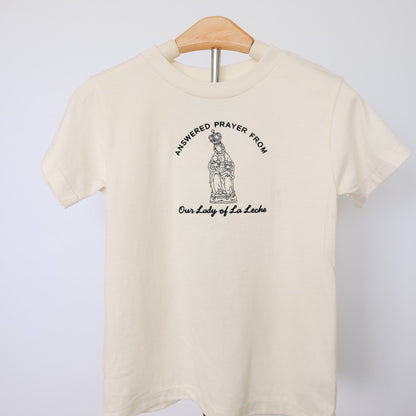 Answered Prayer Embroidered Toddler Tee