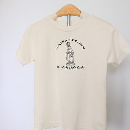 Answered Prayer Embroidered Toddler Tee