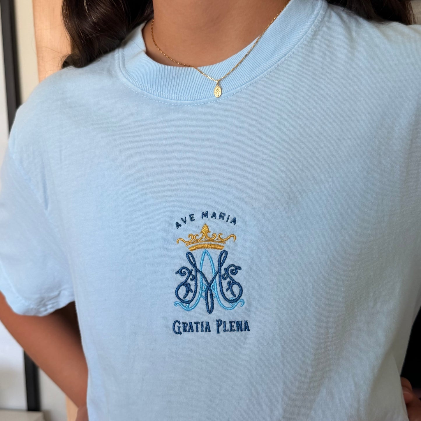 Ave Maria Gratia Plena Unisex T-Shirt