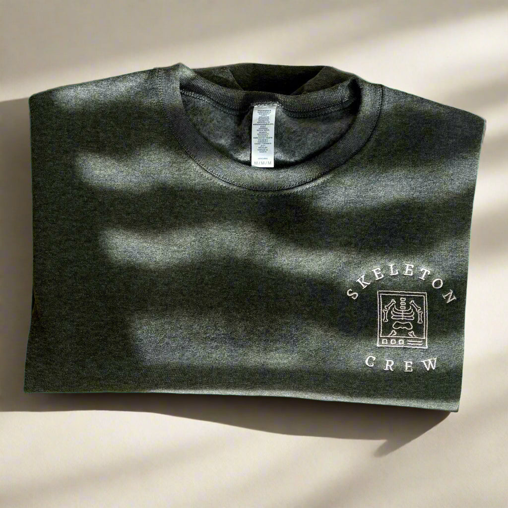 Skeleton Crew Embroidered Sweatshirt